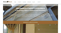 Desktop Screenshot of isolamentocappottoecologico.com